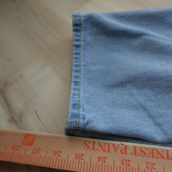 Cider Women Large Jeans Barrel High Waist Light Wash Blue - Picture 6 of 7